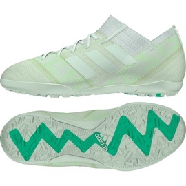 Chaussures de foot Adidas Nemeziz Tango 17.3 Tf Jr CP9240 vert vert