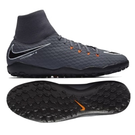 Chaussures de football Nike Hypervenom PhantomX 3 Academy Df Tf M AH7276-081-S gris gris