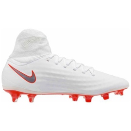 Chaussure de football Nike Magista Obra 2 Pro blanc