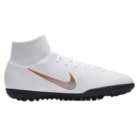 Chaussures de football Nike Mercurial SuperflyX 6 Club Tf M AH7372-107 blanc blanc