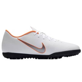 Nike Mercurial Vapor 12 Club Tf M AH7386-107 chaussures de football blanc blanc