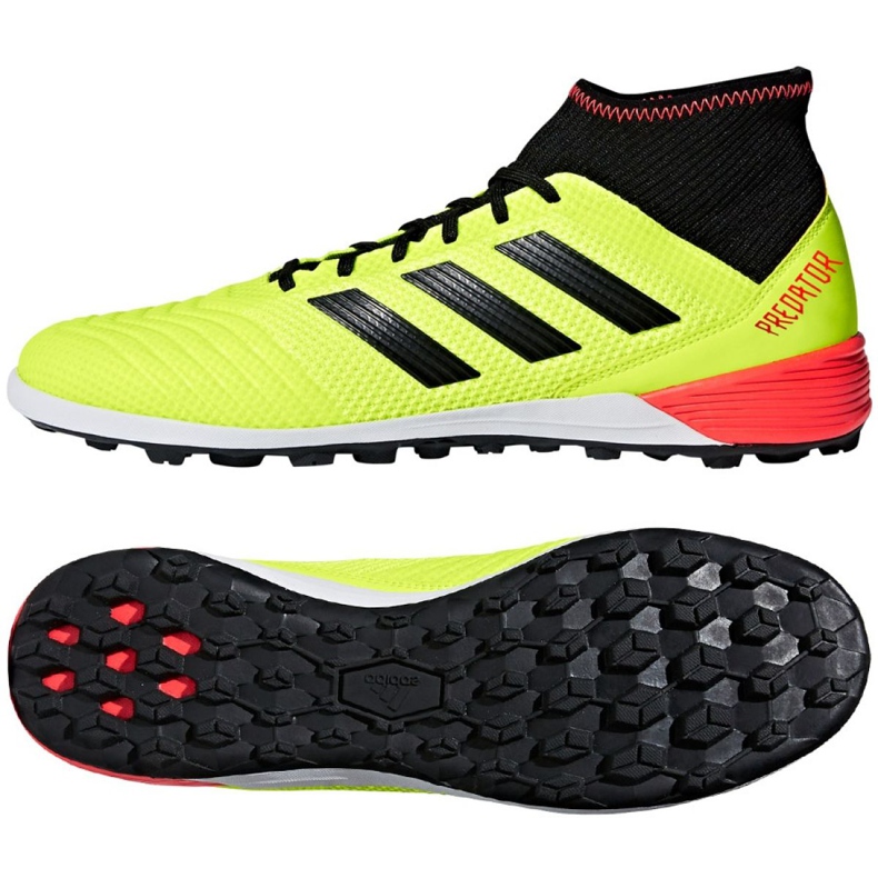 Chaussures de football Adidas Predator Tango 18.3 Tf M DB2134 jaune jaune