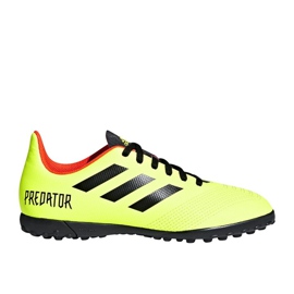 Chaussures de football Adidas Predator Tango 18.4 Tf Jr DB2340 jaune jaune