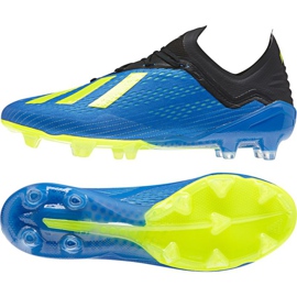 Adidas X 18.1 Fg M CM8365 chaussures de football bleu marine