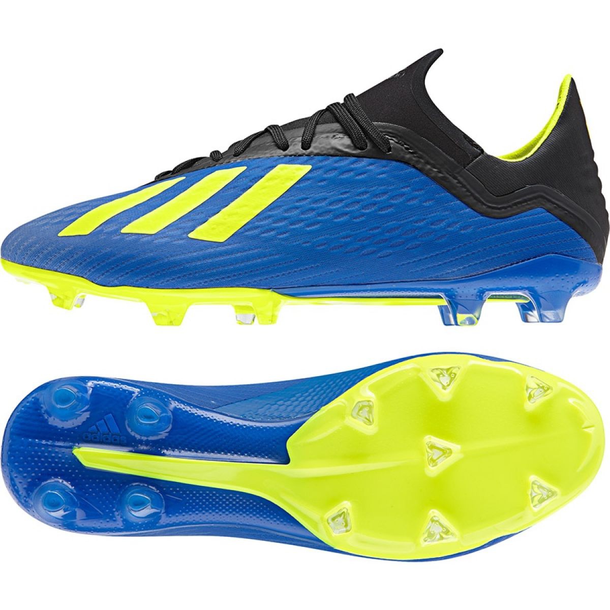 Adidas X 18.2 Fg M DA9334 chaussures de football bleu marin bleu