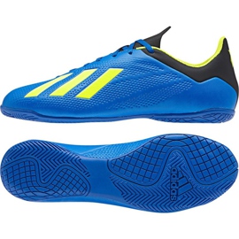 Chaussures de foot Adidas X Tango 18.4 In M bleu marine