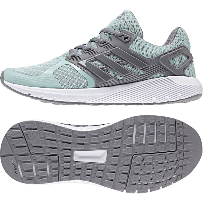 Chaussures running adidas Duramo 8 W CP8754 gris vert