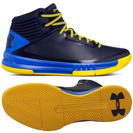 Chaussures de basket Under Armour Lockdown 2 M bleu marine