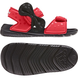 Sandales Adidas Disney M7M AltaSwim Jr CQ0108 noir rouge