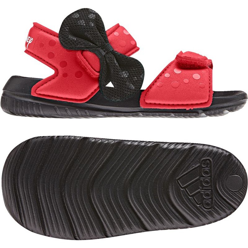 Sandales Adidas Disney M7M AltaSwim Jr CQ0108 le noir rouge
