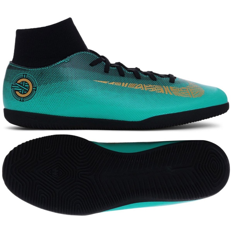 Chaussures de football Nike Mercurial SuperflyX 6 Club CR7 Ic M AJ3569-390 bleu bleu