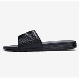 Chaussons Nike Benassi Solarsoft Slide 705474-091 le noir