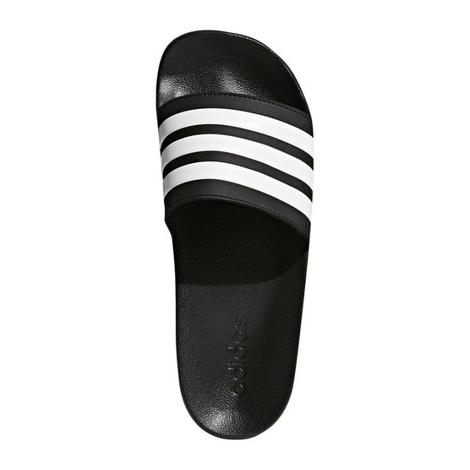 Chaussons Adidas Adilette Shower AQ1701 blanche le noir Chaussons Adidas Adilette Shower AQ1701 blanche le noir