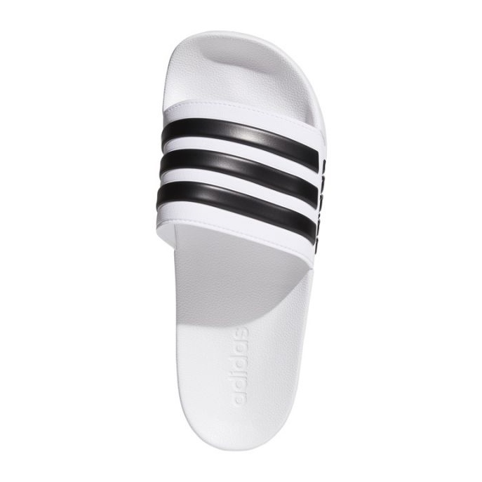 Chaussons Adidas Adilette Shower AQ1702 blanche le noir