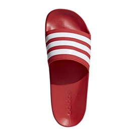 Chaussons Adidas Adilette Shower AQ1705 blanc rouge