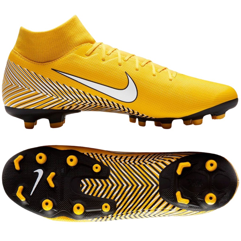 Chaussures de football Nike Mercurial Neymar Superfly 6 Academy Mg M AO9466-710 multicolore jaune