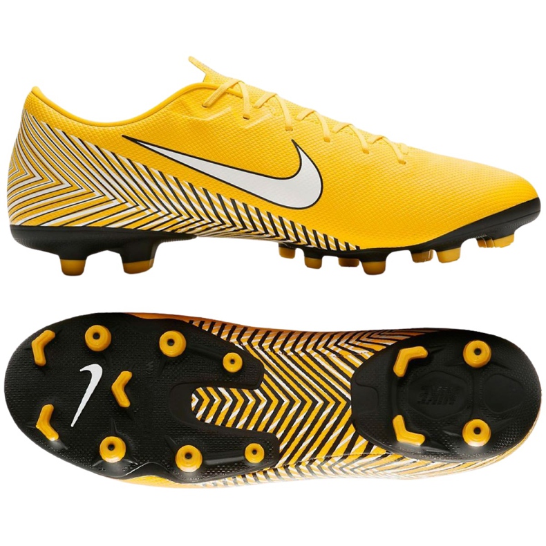 Chaussures de football Nike Mercurial Vapor 12 Academy Neymar Mg M AO3131-710 multicolore jaune Chaussures de football Nike Mercurial Vapor 12 Academy Neymar Mg M AO3131-710 multicolore jaune
