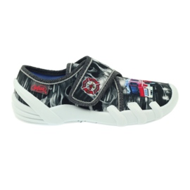 Befado chaussures pour enfants pantoufles baskets 273x240 blanc noir bleu rouge