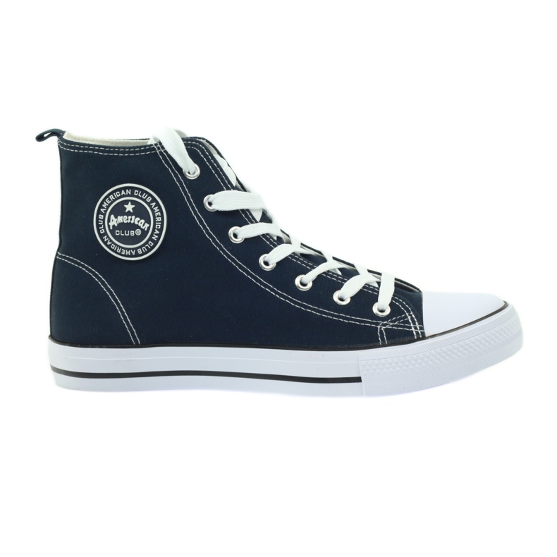 American Club Baskets homme bleu marine américain