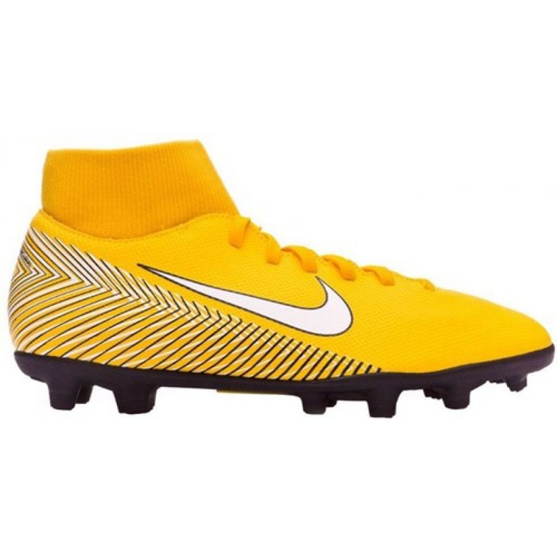 Nike Mercurial Neymar Superfly 6 Club Mg M AO9467-710 chaussures de football jaune jaune
