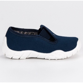 Raweks Pantoufles maison avec un élastique bleu Raweks Pantoufles maison avec un élastique bleu