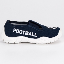 Raweks Pantoufles maison avec un élastique bleu Raweks Pantoufles maison avec un élastique bleu