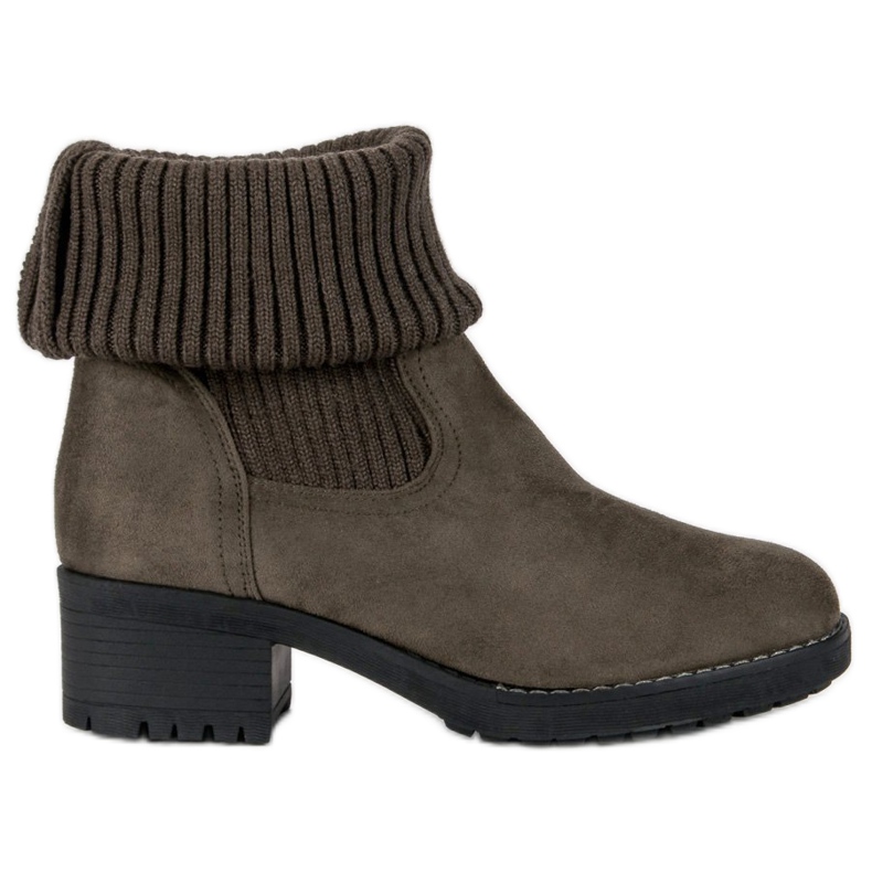 Seastar Bottes hautes à enfiler vert