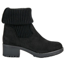 Seastar Bottes hautes à enfiler le noir
