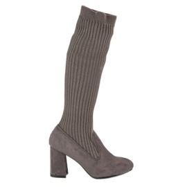 Seastar Bottes grises ajustées Seastar Bottes grises ajustées