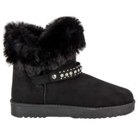 Seastar Mukluki avec fourrure noir