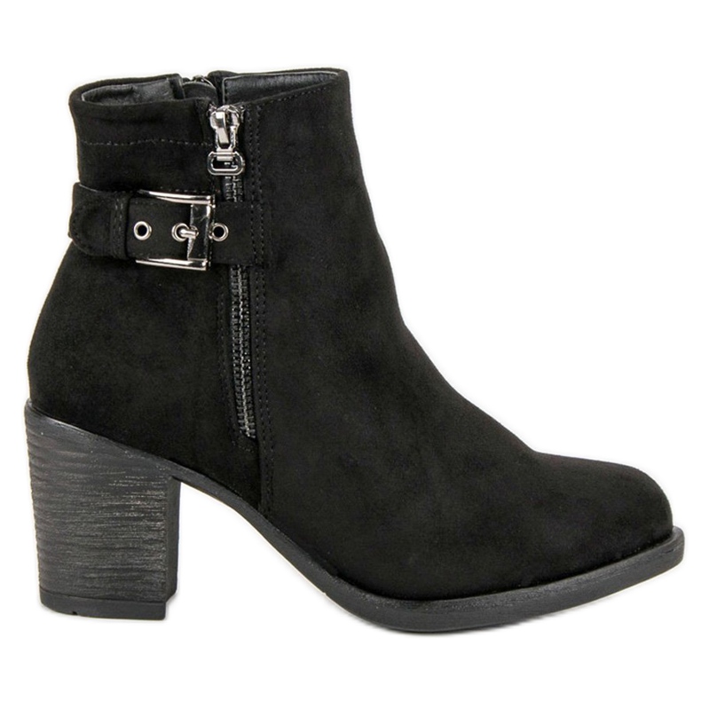 Small Swan Bottes pour femmes à la mode le noir