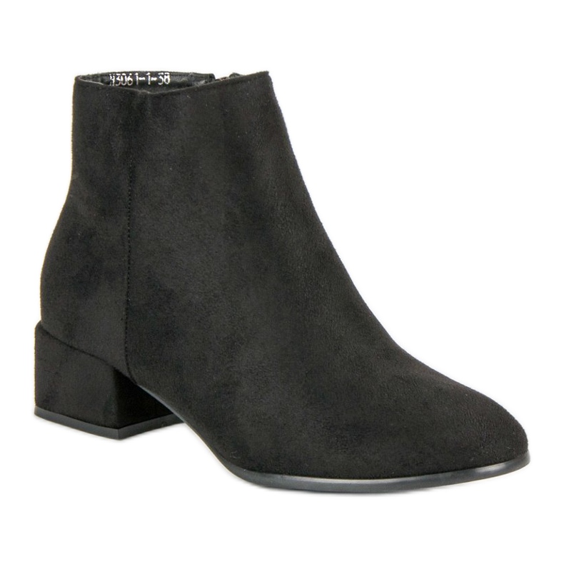 Bottines femme le noir