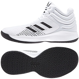 Chaussures de basket adidas Pro Sprak 2018 M B44966 blanc blanc