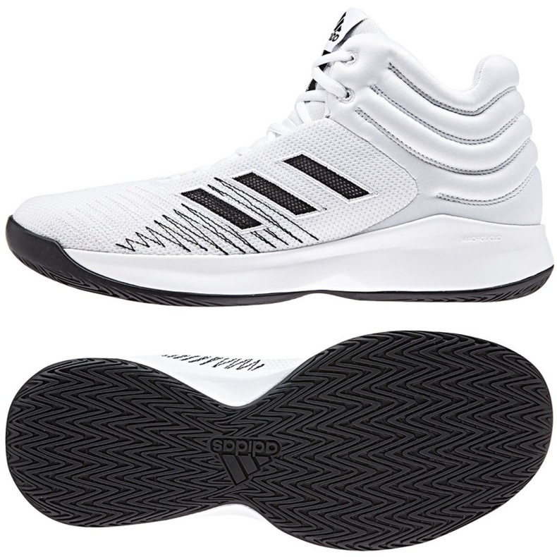 Chaussures de basket adidas Pro Sprak 2018 M B44966 blanche blanche