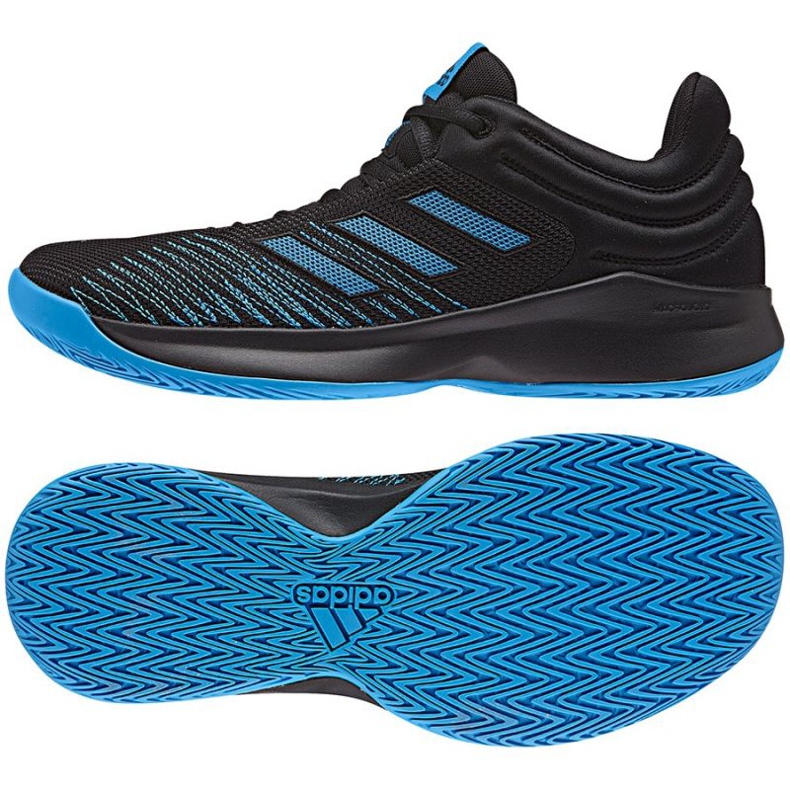 Chaussures de basket adidas PRO Spark Low 2018 M AC8518 le noir