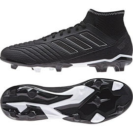 Chaussures de football Adidas Predator 18.3 Fg M noir
