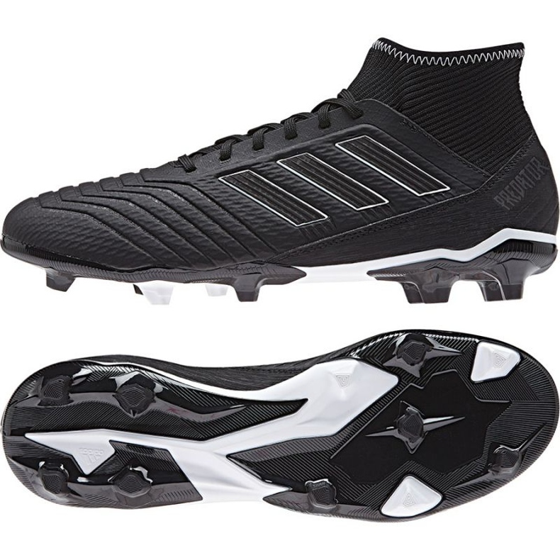 Chaussures de football Adidas Predator 18.3 Fg M le noir Chaussures de football Adidas Predator 18.3 Fg M le noir