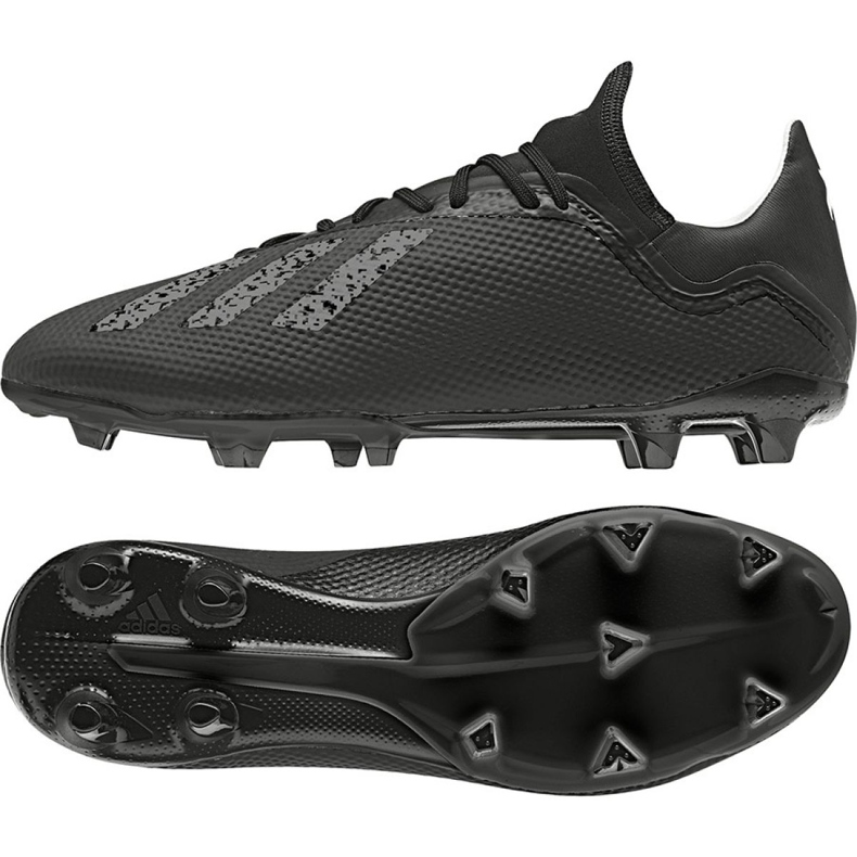 Adidas X 18.3 Fg M DB2185 chaussures de football le noir le noir