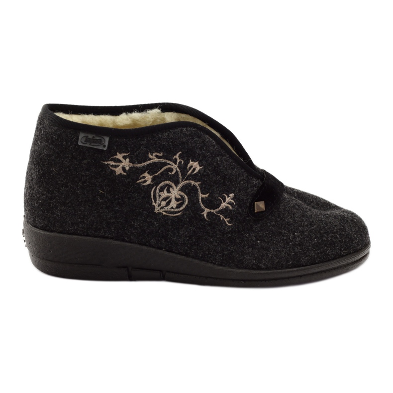 Slippers Befado Womps Women's PU 031d028 Gray gris