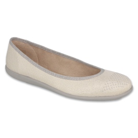Befado Youth Ballerinas 309Q022 Silver argent