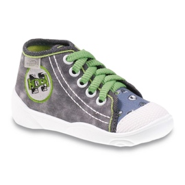 Befado gris chaussures pour enfants 218P052 vert