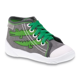 Chaussures enfant Befado 218P053 gris vert