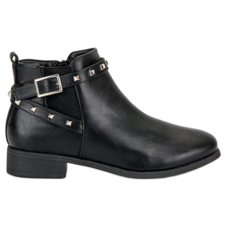 Seastar Bottes noires pour l'automne le noir