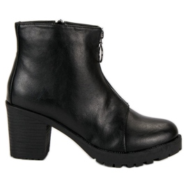 Small Swan Bottes noires classiques le noir