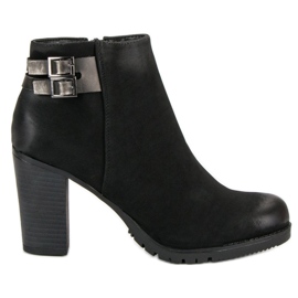 Show It Bottes classiques sur le poteau le noir