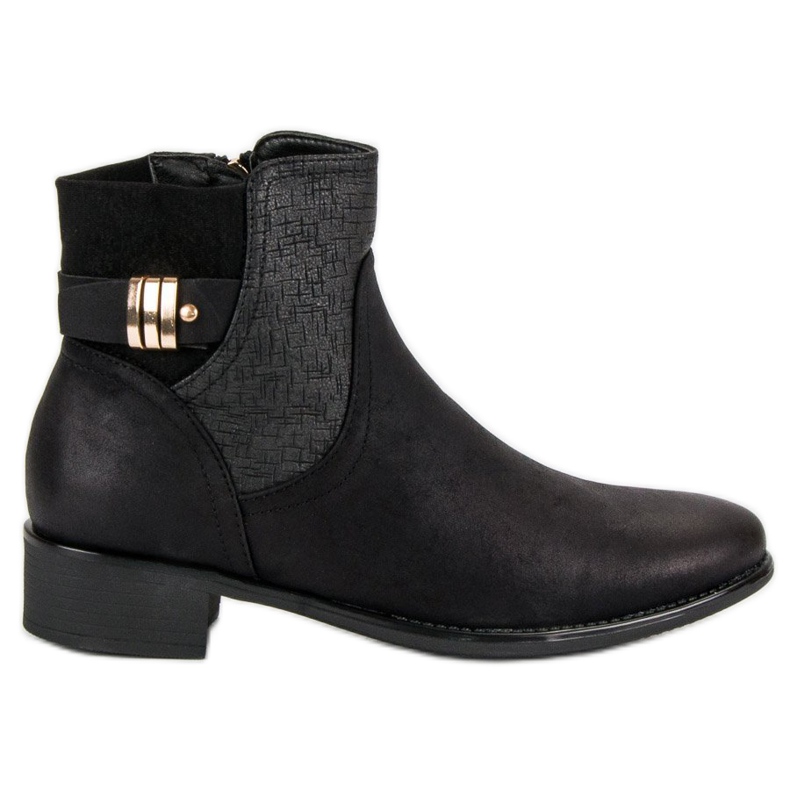 Vinceza Bottes d'automne pour femmes le noir