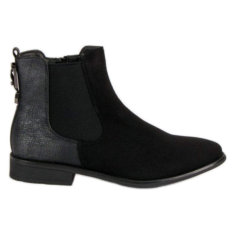 Filippo Bottes confortables pour l'automne le noir
