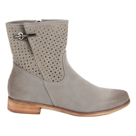Filippo Bottes décontractées pour femmes gris Filippo Bottes décontractées pour femmes gris