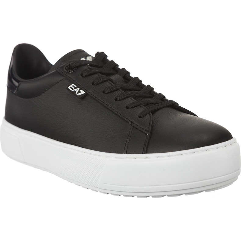 Ea7 Emporio Armani Sneaker Pelle Unisexe 2480057A299 00020 le noir Ea7 Emporio Armani Sneaker Pelle Unisexe 2480057A299 00020 le noir