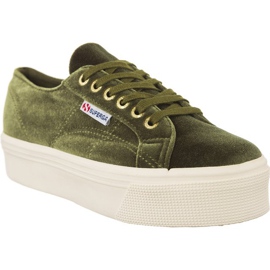 Superga 2790 Velvetw B63 vert